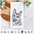 Whitaker the German Shepherd Tea Towel