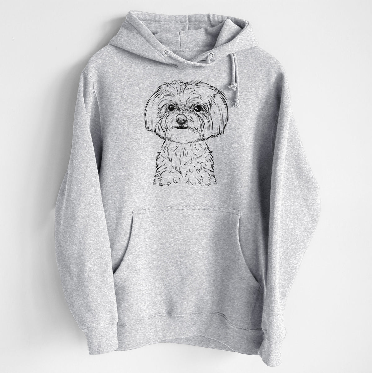 Willow the Maltese- Heavyweight Fleece Hoodie