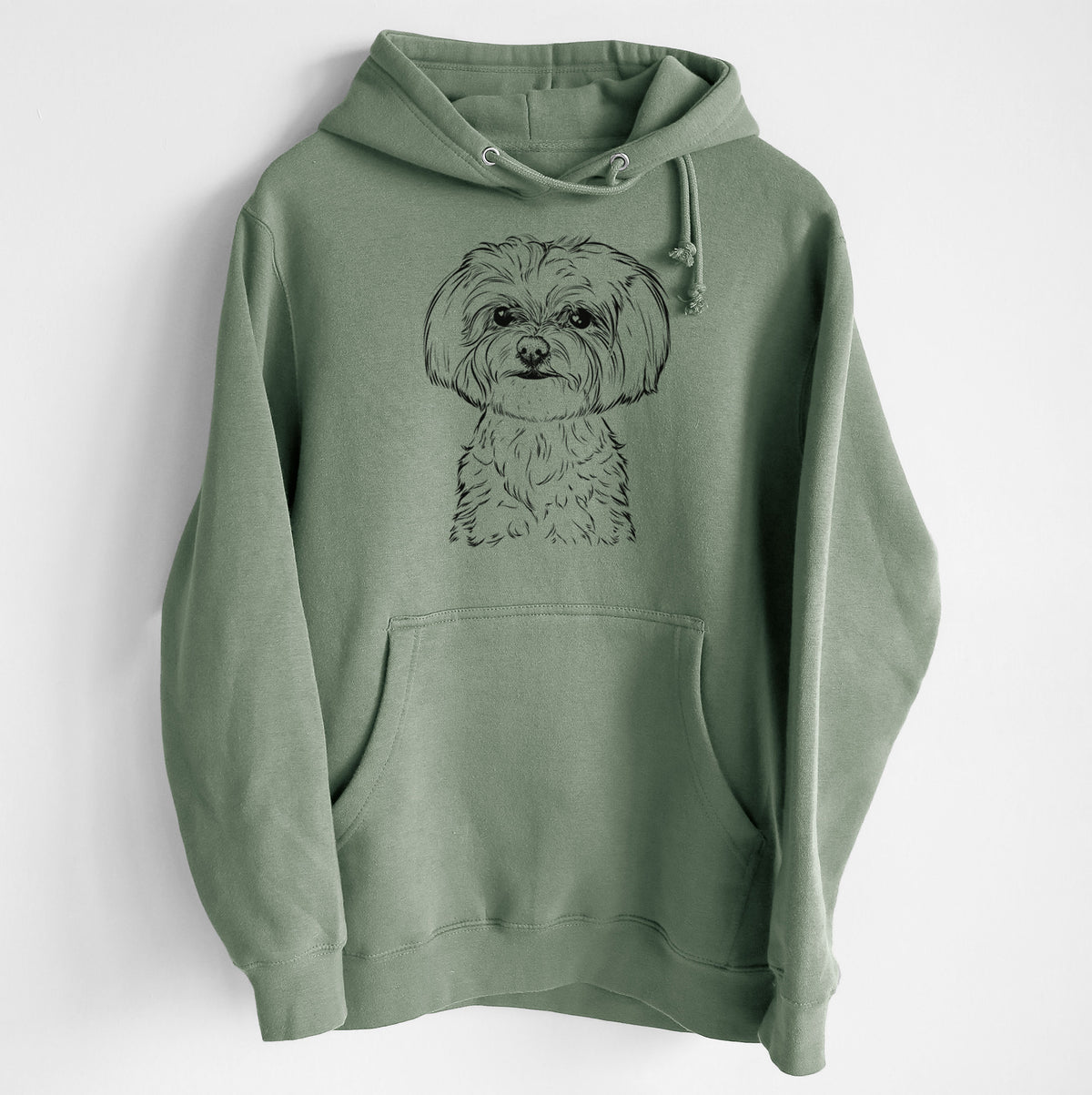 Willow the Maltese- Heavyweight Fleece Hoodie