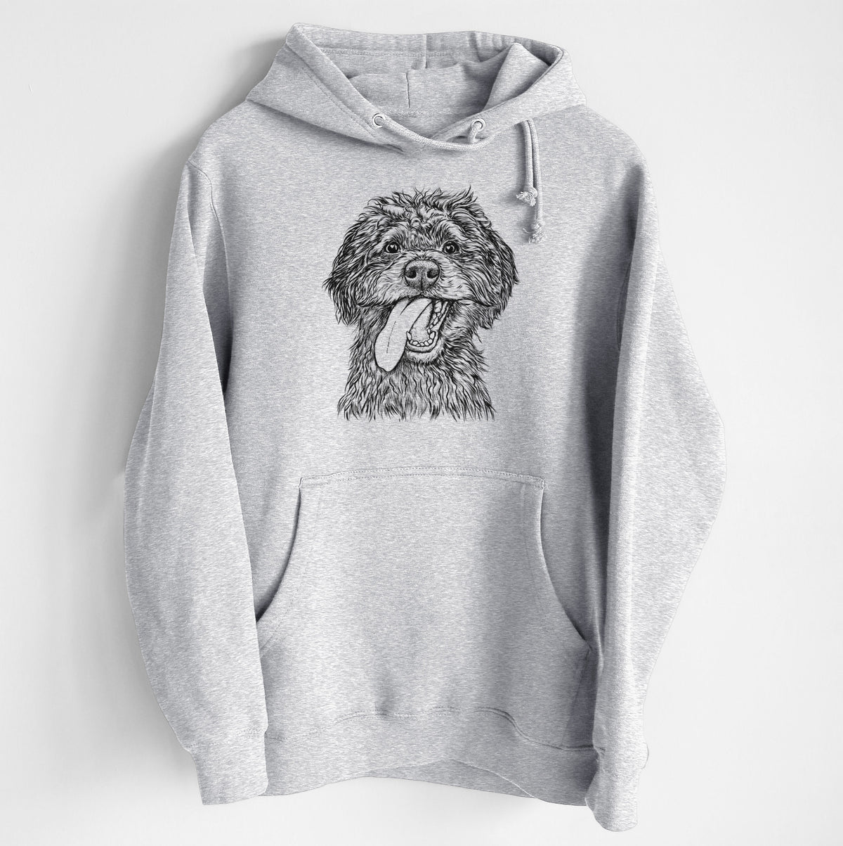 Winnie the Mini Aussiedoodle- Heavyweight Fleece Hoodie
