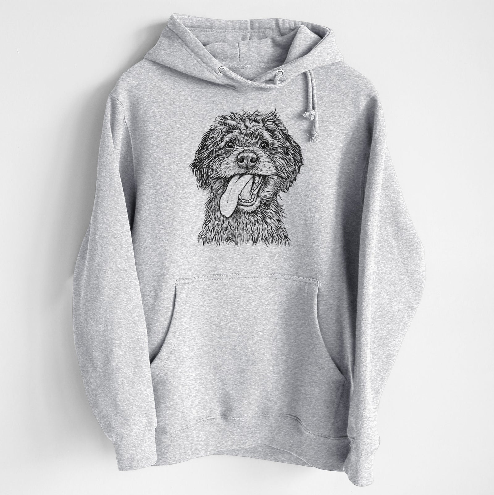 Winnie the Mini Aussiedoodle- Heavyweight Fleece Hoodie
