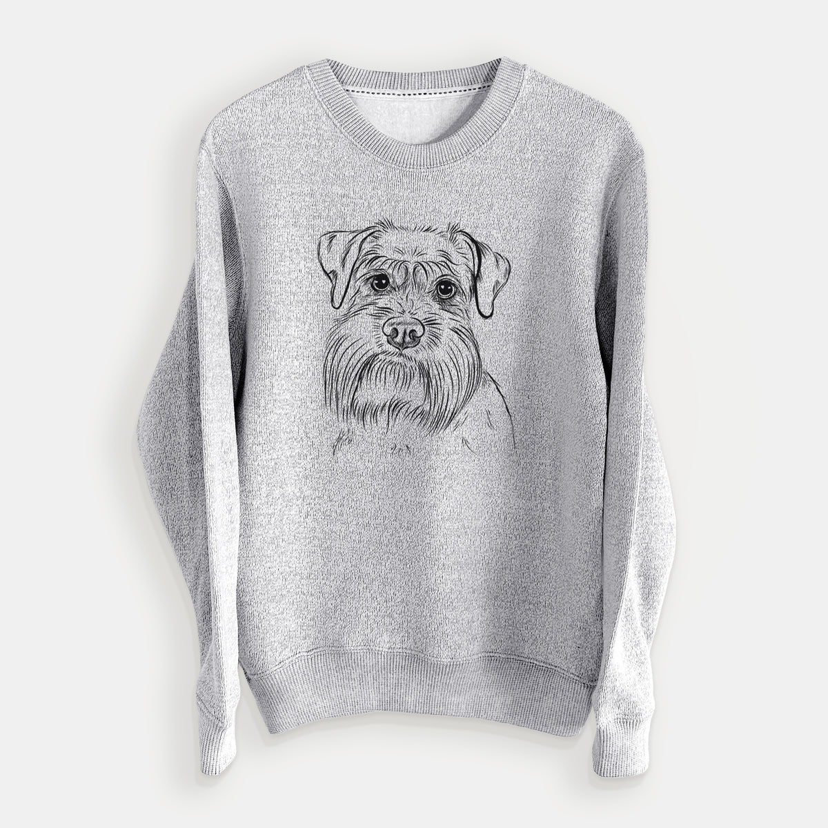 Wrigley the Schnauzer - Knit Sweatshirt