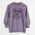 Bare Wrigley the Schnauzer - Unisex Pigment Dyed Crew Sweatshirt