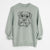 Bare Wrigley the Schnauzer - Unisex Pigment Dyed Crew Sweatshirt