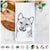 Yakuza the Shiba Inu Tea Towel