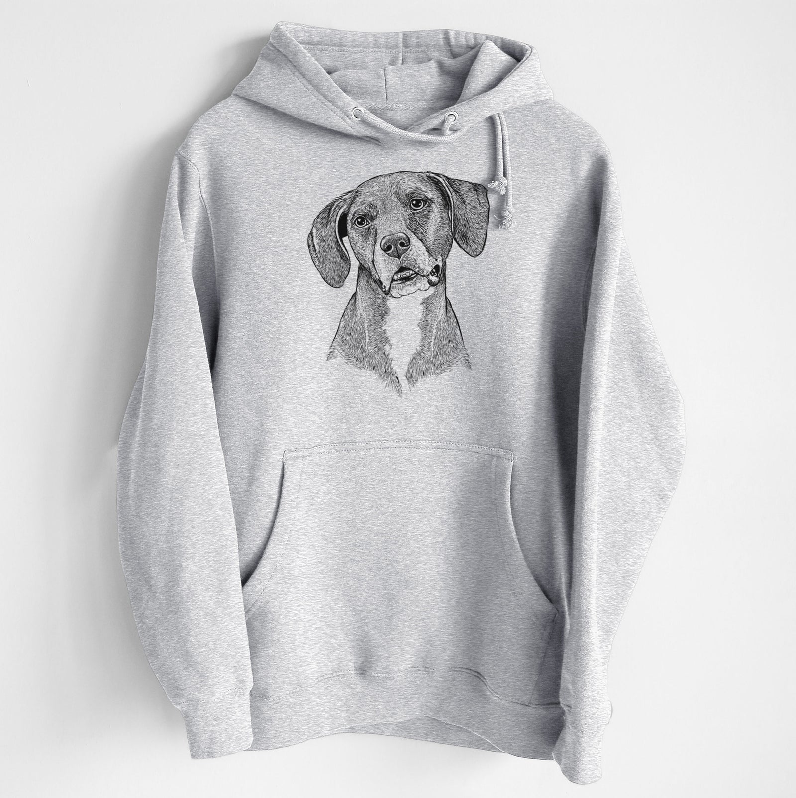 Zeena the Plott Hound Mix- Heavyweight Fleece Hoodie