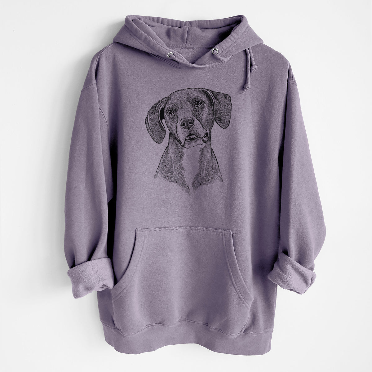 Zeena the Plott Hound Mix- Heavyweight Fleece Hoodie