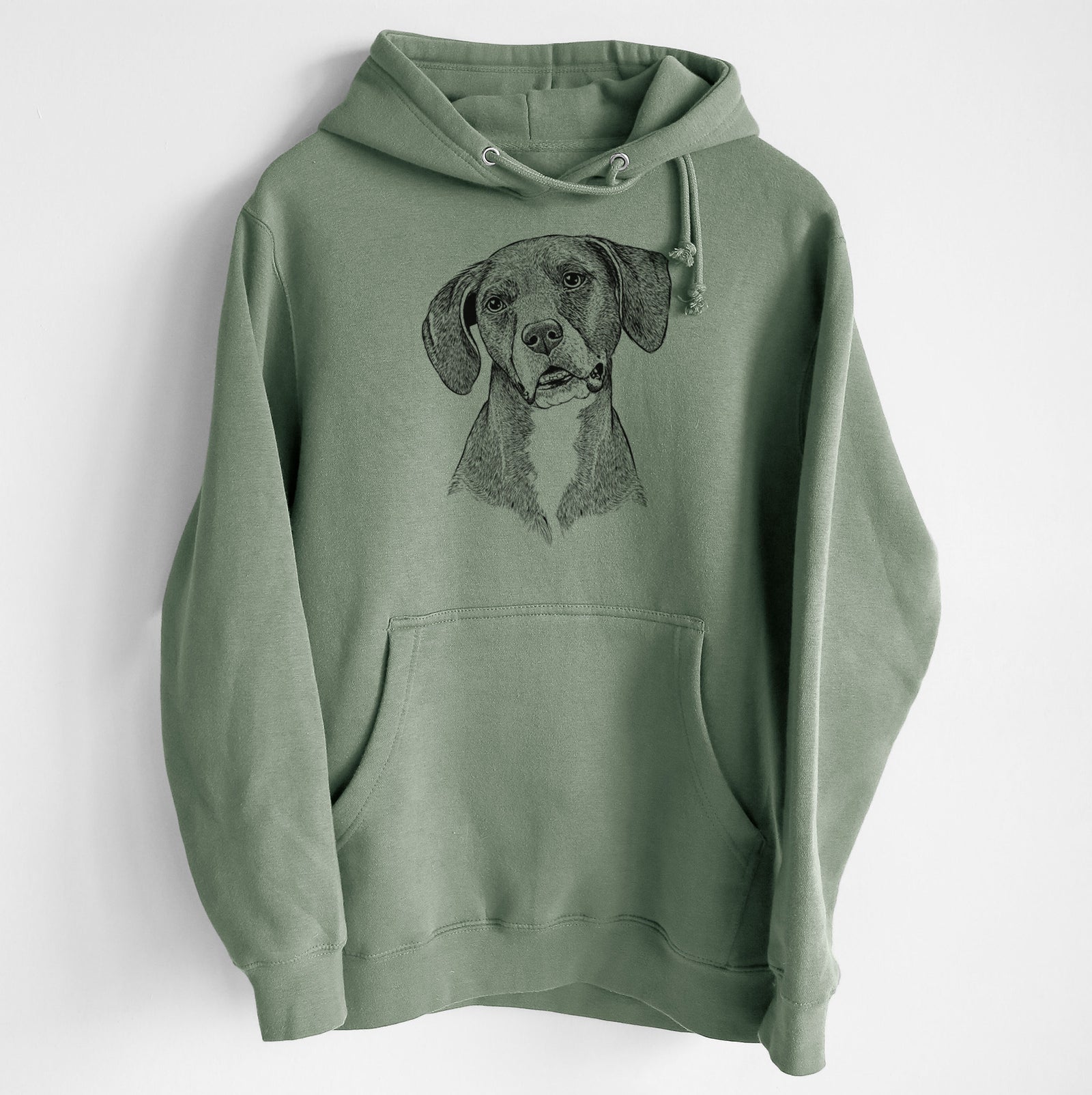 Zeena the Plott Hound Mix- Heavyweight Fleece Hoodie
