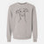 Bare Ziggie the Italian Greyhound - Unisex Pigment Dyed Crew Sweatshirt