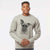 Bare Zoey the Mixed Breed - Unisex Pigment Dyed Crew Sweatshirt