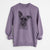 Bare Zoey the Mixed Breed - Unisex Pigment Dyed Crew Sweatshirt