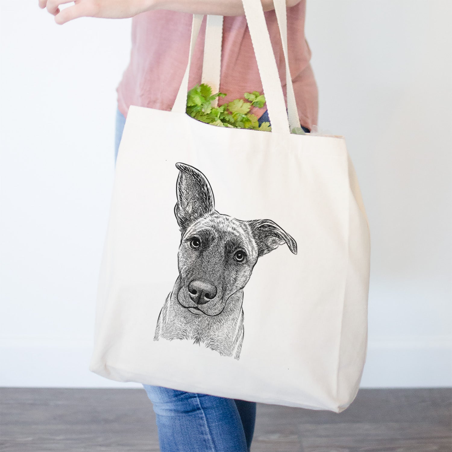 Zoey the Mixed Breed - Tote Bag