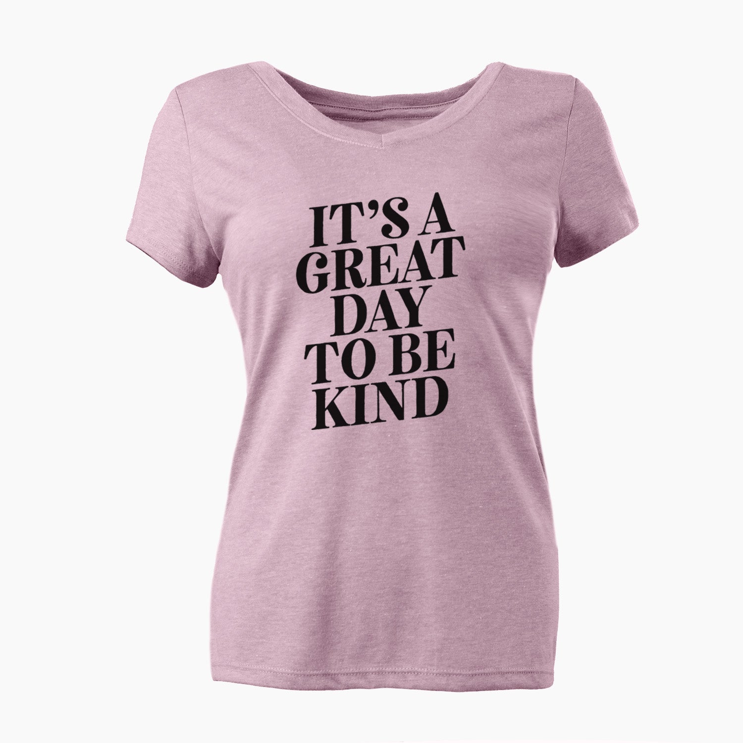 It's a Great Day to Be Kind - Women's Perfect V-neck Shirt