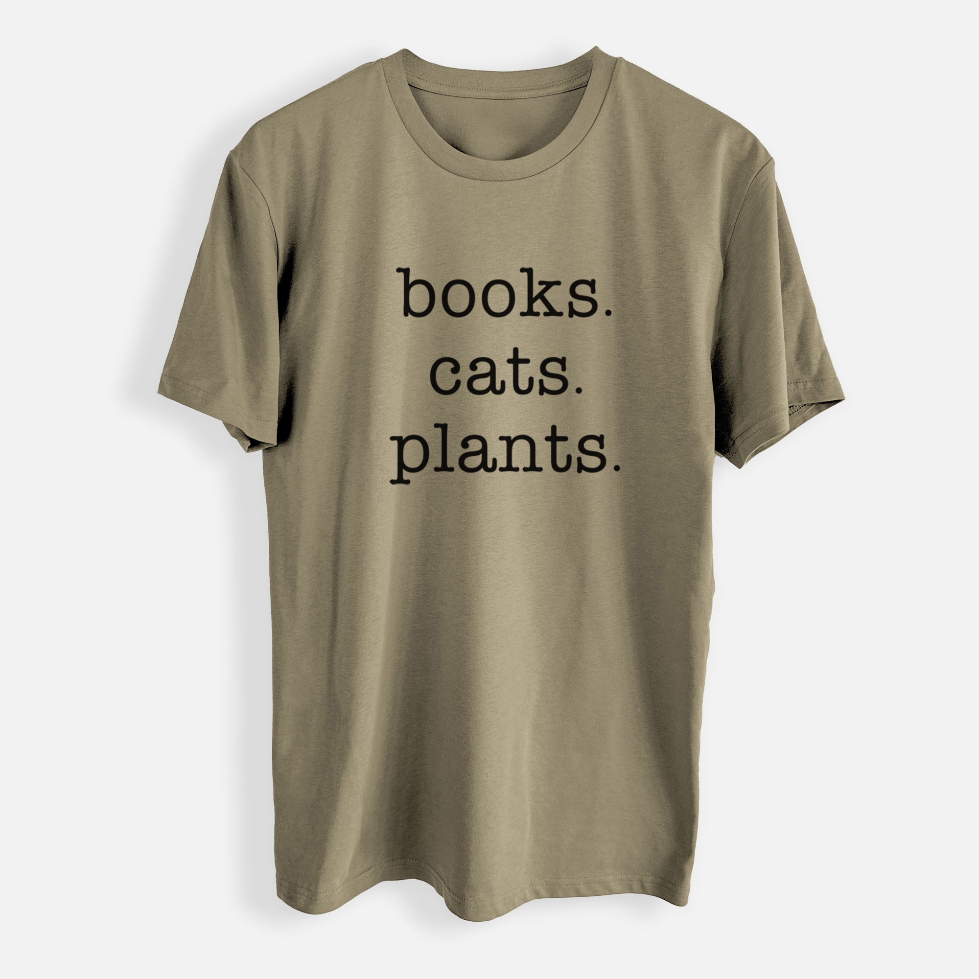 books. cats. plants. - Mens Everyday Staple Tee