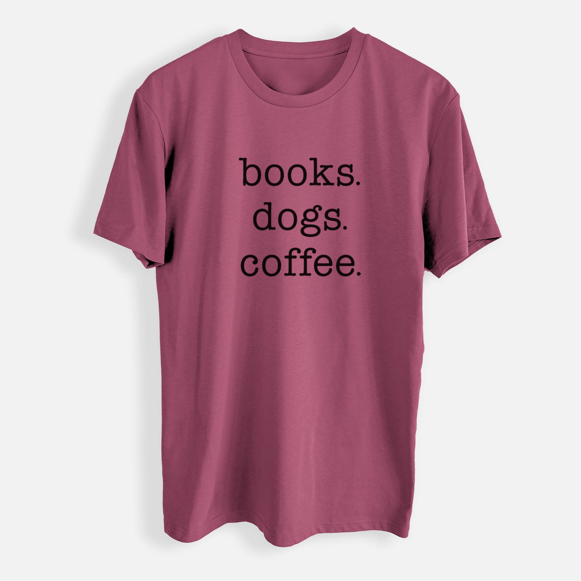 books. dogs. coffee. - Mens Everyday Staple Tee