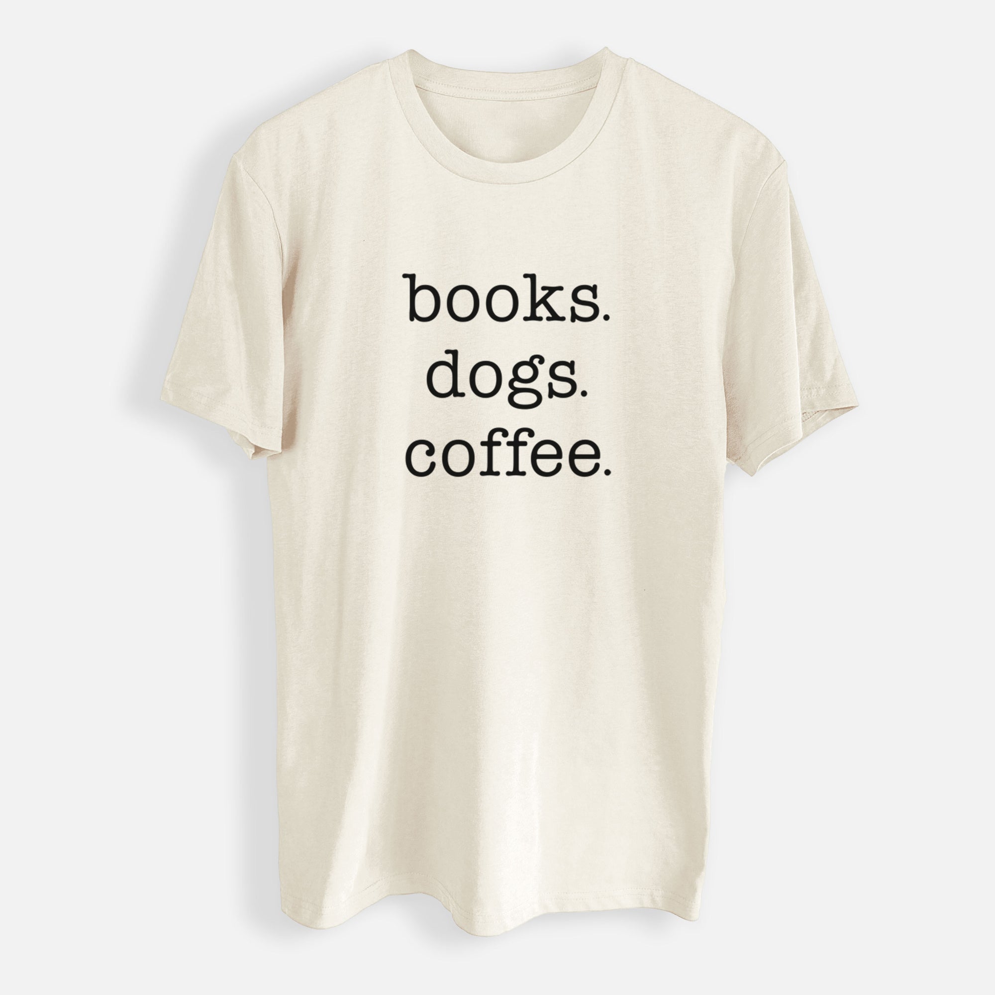 books. dogs. coffee. - Mens Everyday Staple Tee