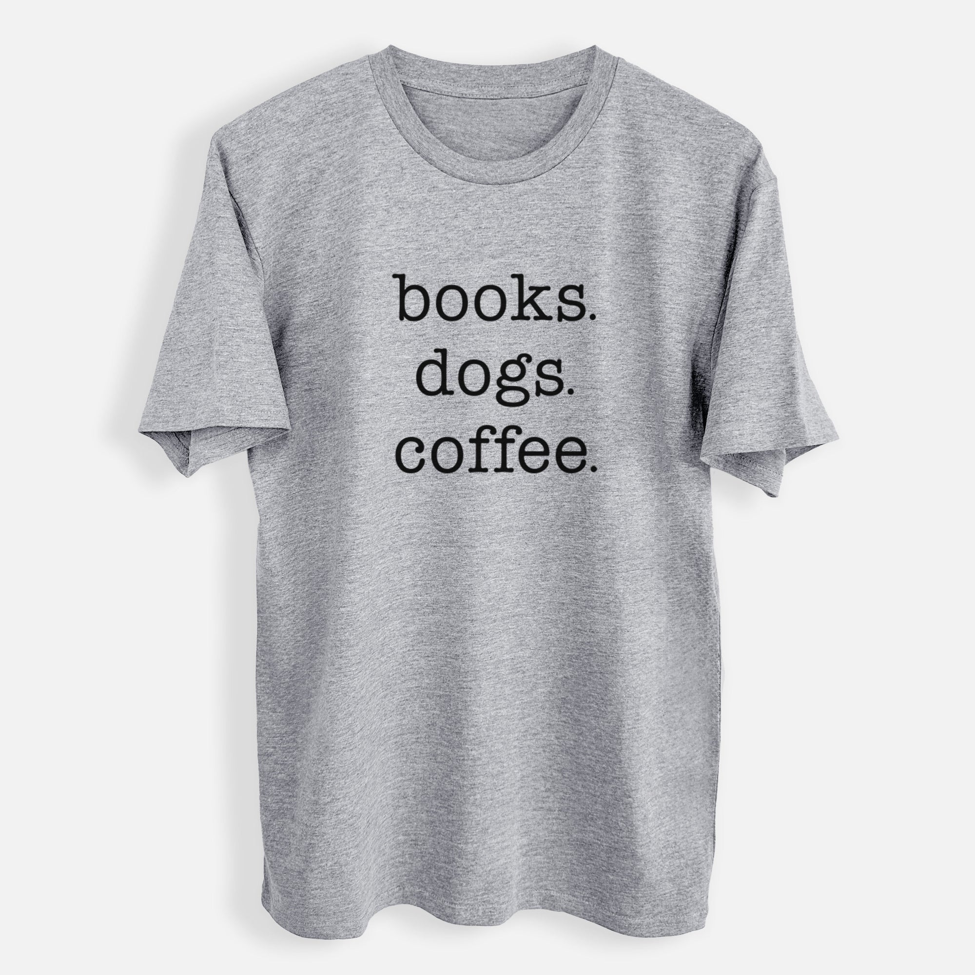 books. dogs. coffee. - Mens Everyday Staple Tee