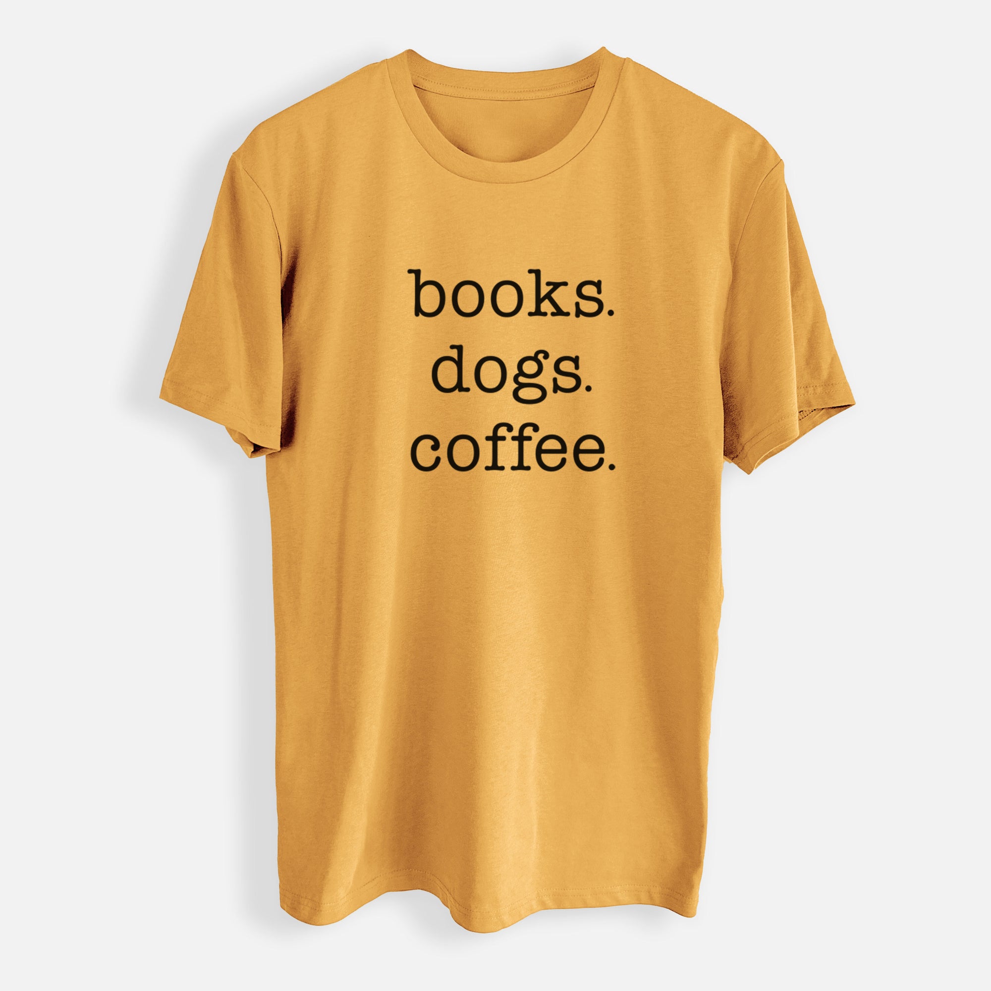 books. dogs. coffee. - Mens Everyday Staple Tee