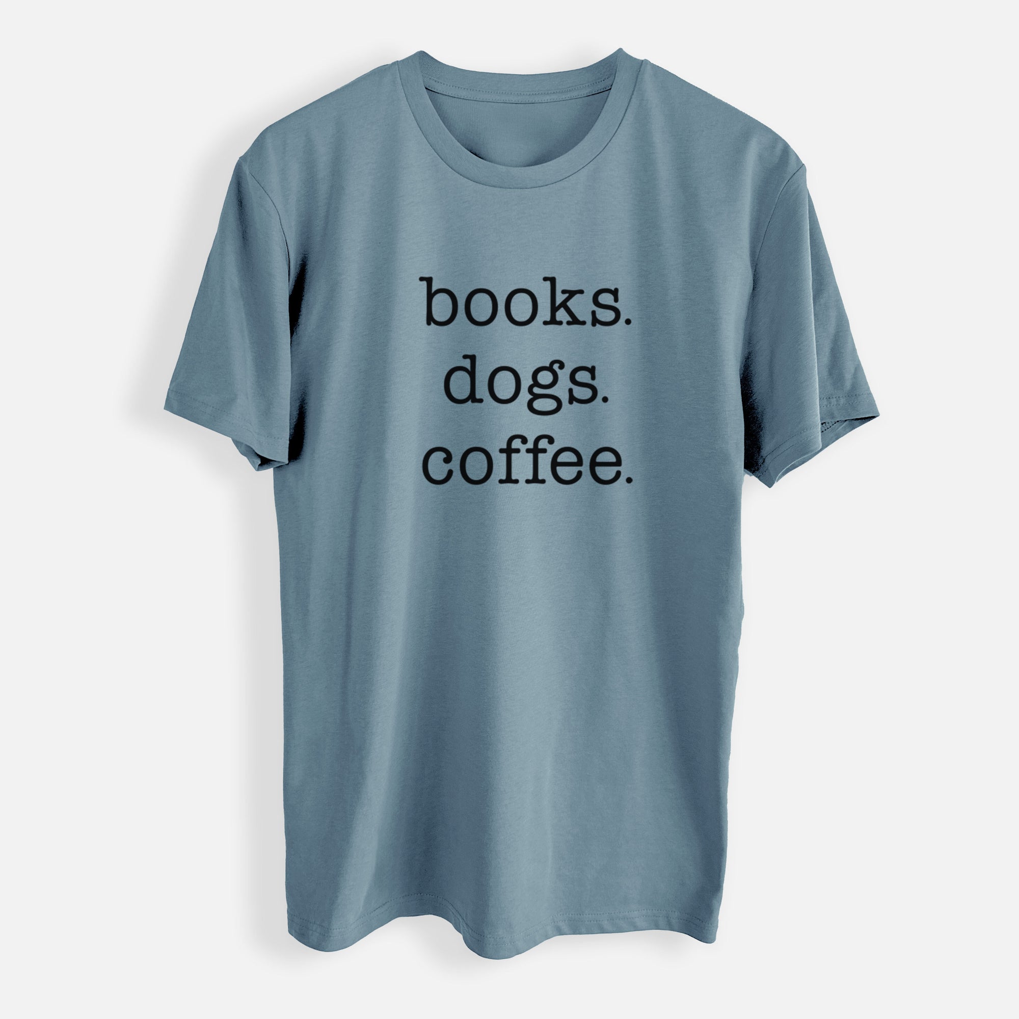 books. dogs. coffee. - Mens Everyday Staple Tee