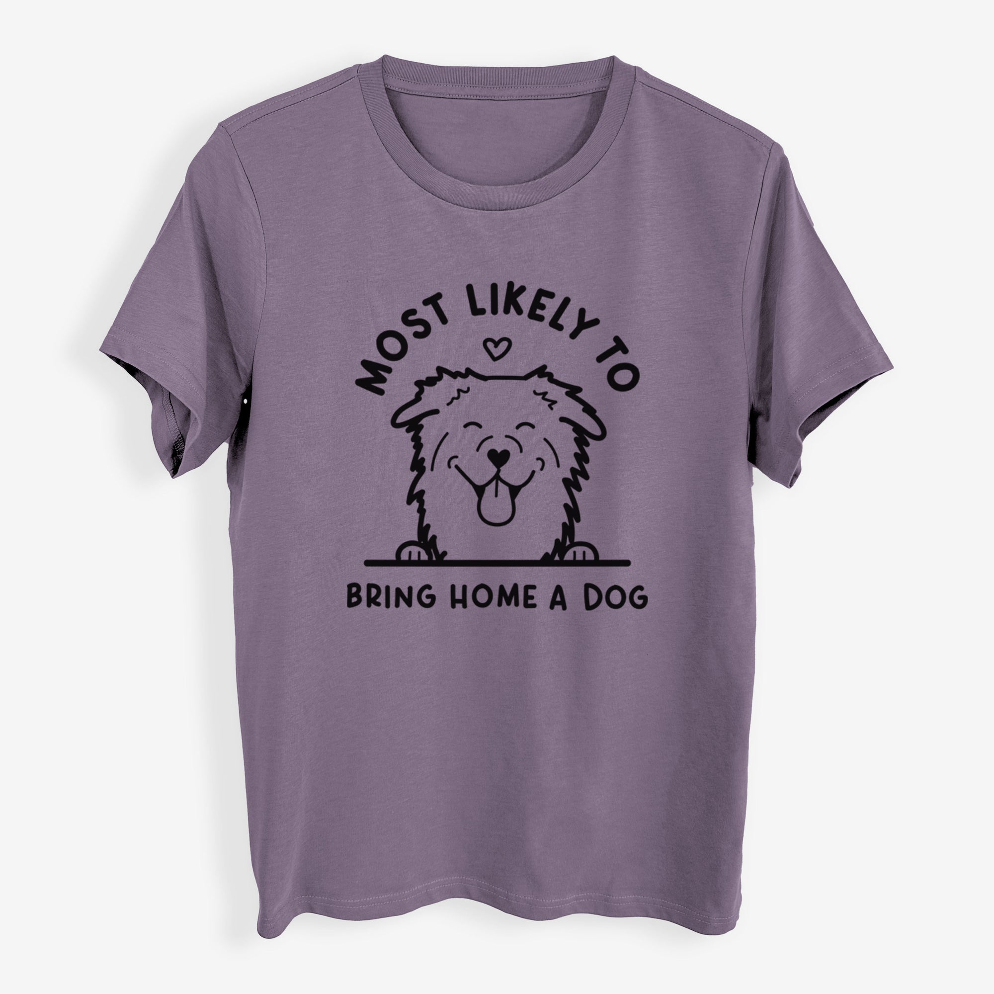 Most Likely to Bring Home a Dog - Aussie - Womens Everyday Maple Tee