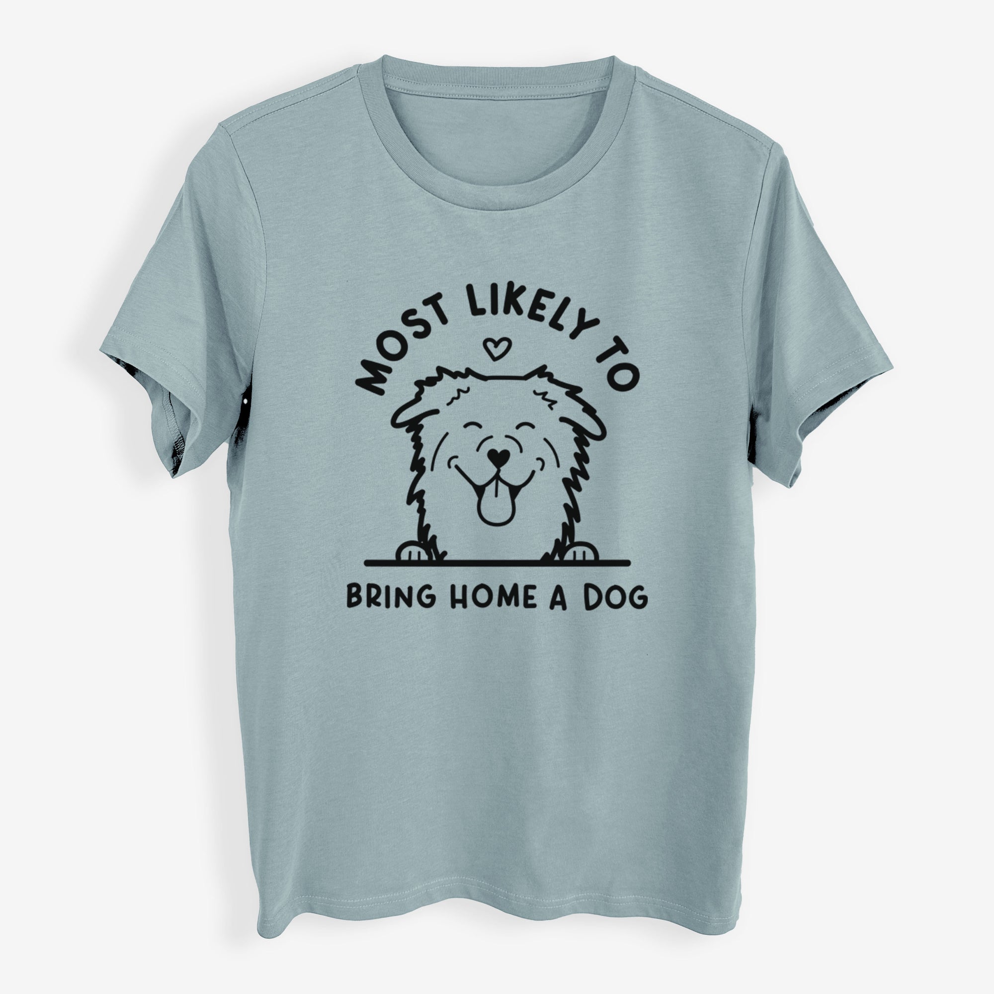 Most Likely to Bring Home a Dog - Aussie - Womens Everyday Maple Tee