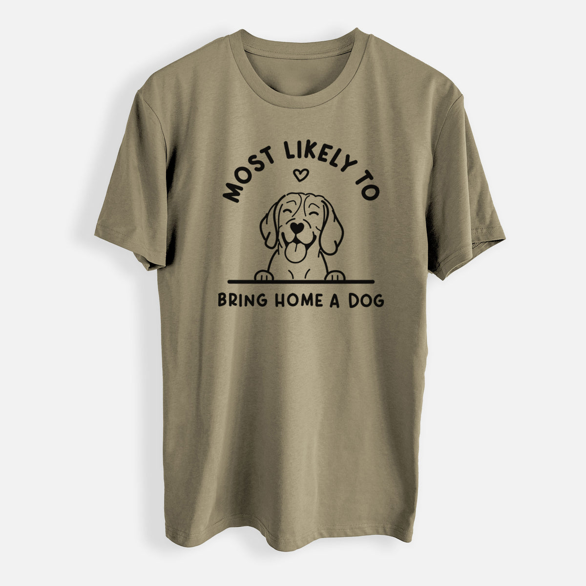 Most Likely to Bring Home a Dog - Beagle - Mens Everyday Staple Tee