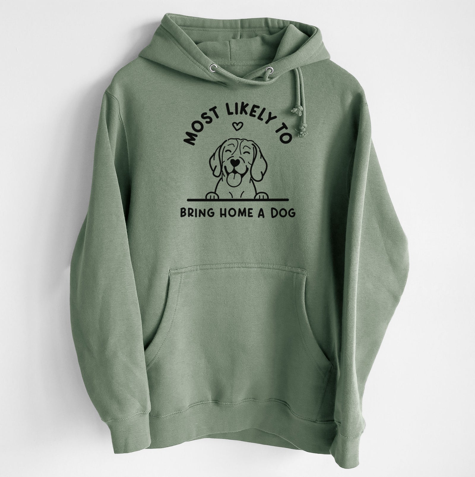 Most Likely to Bring Home a Dog - Beagle - Heavyweight Fleece Hoodie