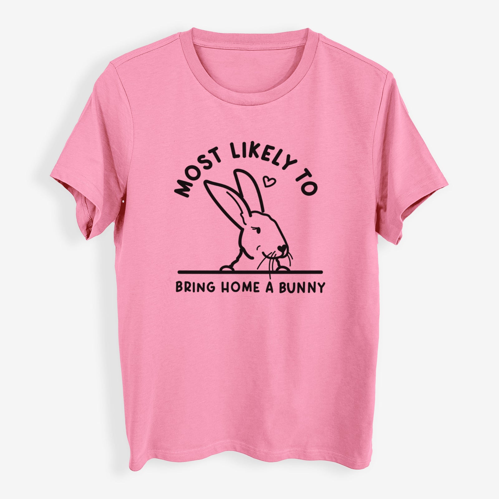 Most Likely to Bring Home a Bunny - Womens Everyday Maple Tee