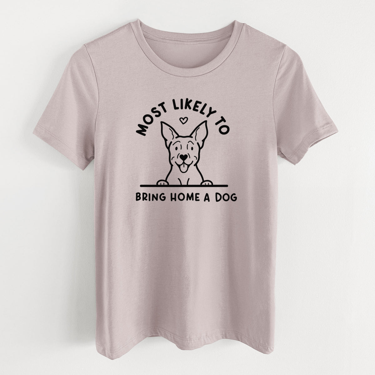 Most Likely to Bring Home a Dog - Carolina Dog - Women's Lightweight Relaxed Fit 100% Cotton Crewneck