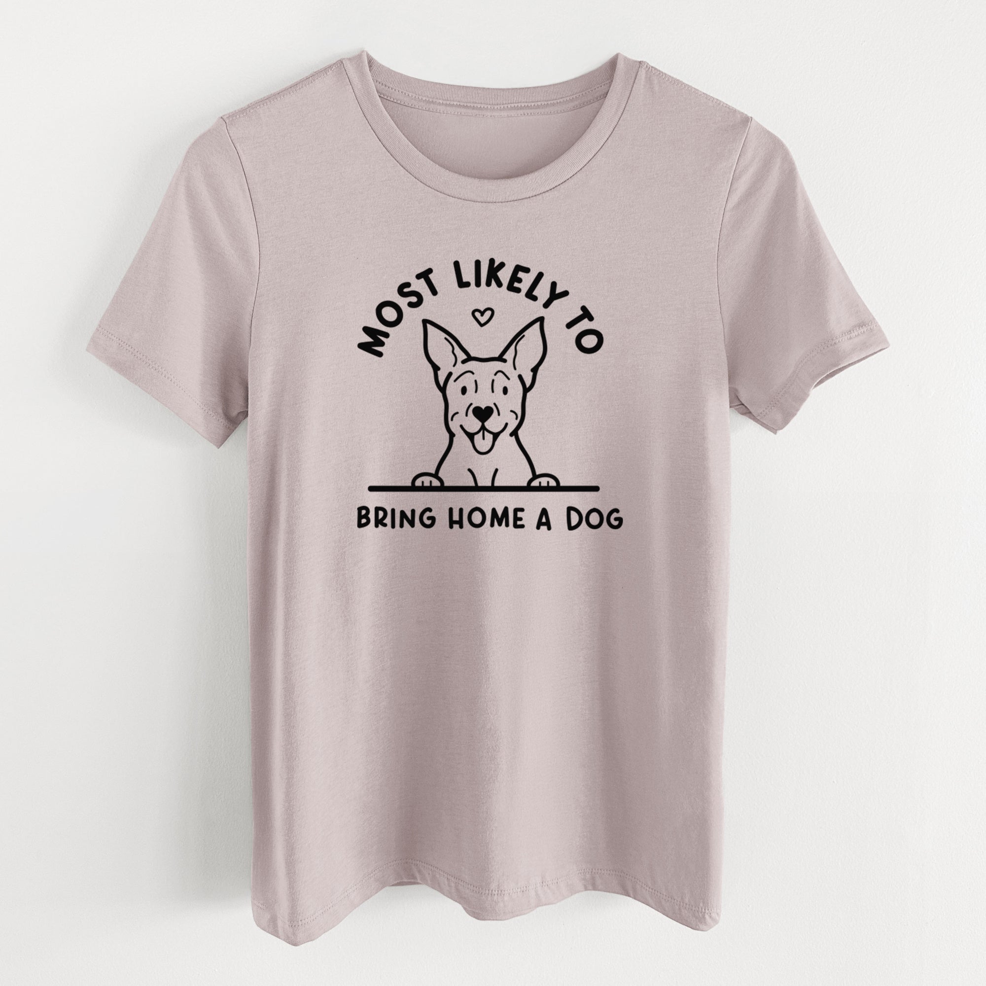Most Likely to Bring Home a Dog - Carolina Dog - Women's Lightweight Relaxed Fit 100% Cotton Crewneck