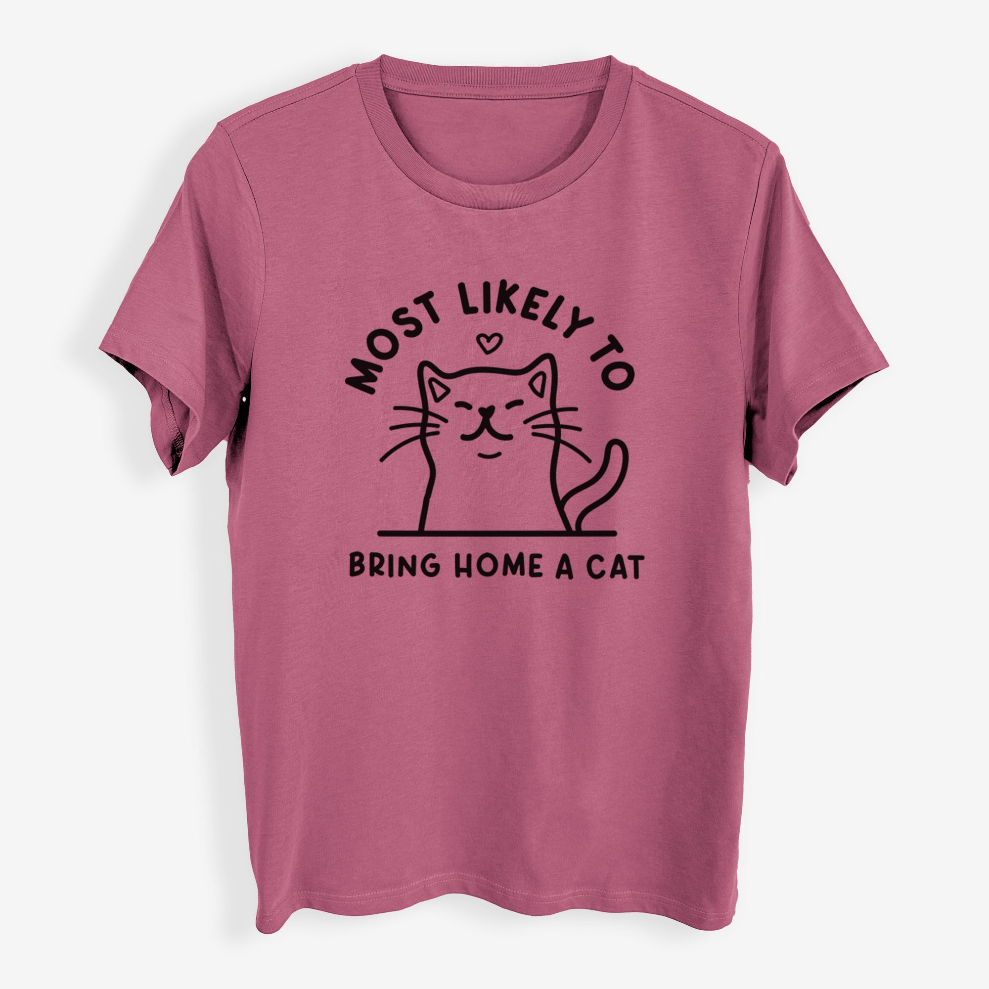 Most Likely to Bring Home a Cat - Womens Everyday Maple Tee