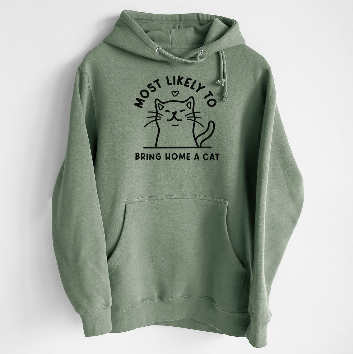Most Likely to Bring Home a Cat - Heavyweight Fleece Hoodie