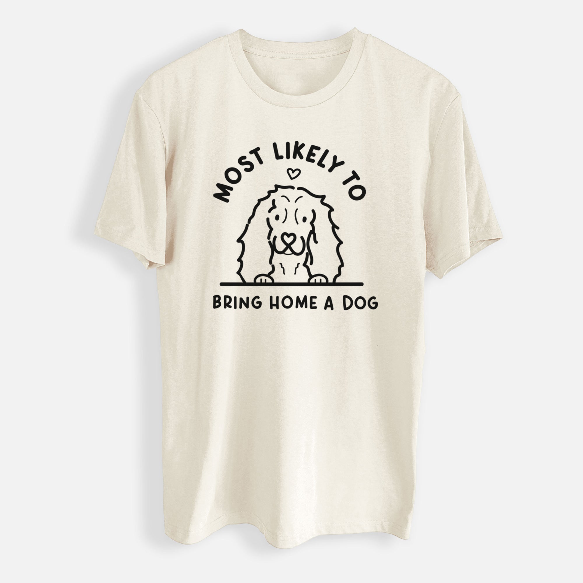 Most Likely to Bring Home a Dog - Cocker Spaniel - Mens Everyday Staple Tee