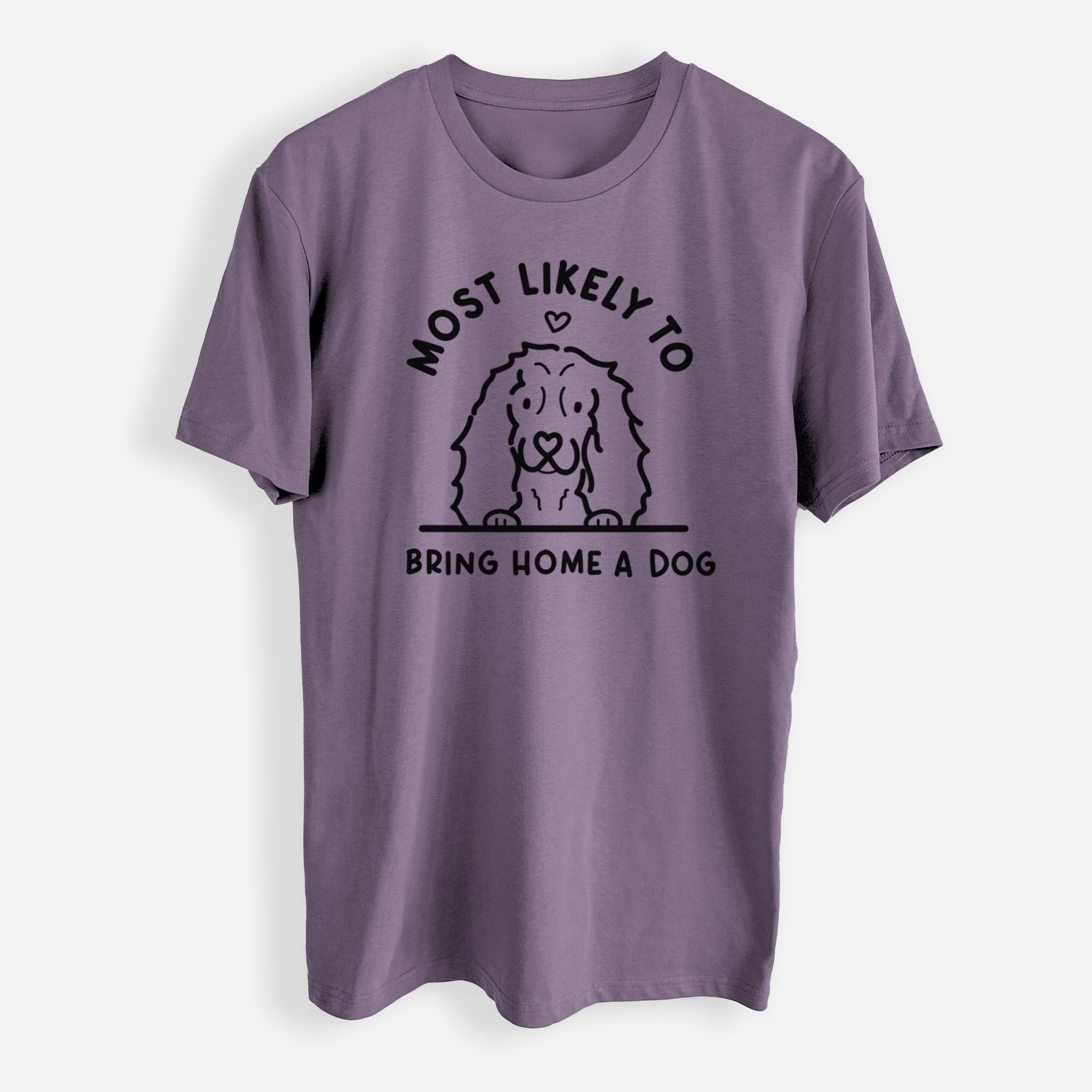 Most Likely to Bring Home a Dog - Cocker Spaniel - Mens Everyday Staple Tee