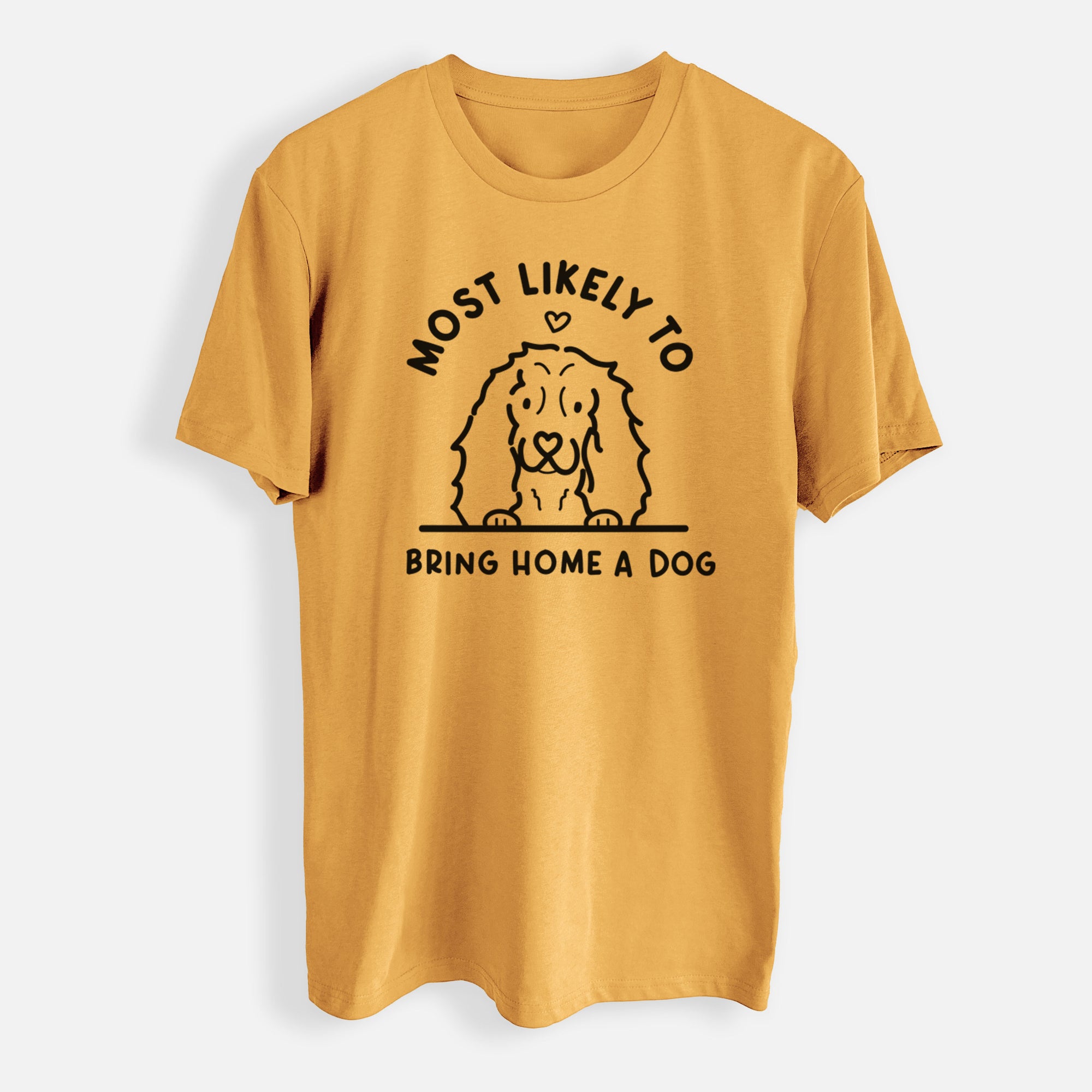 Most Likely to Bring Home a Dog - Cocker Spaniel - Mens Everyday Staple Tee