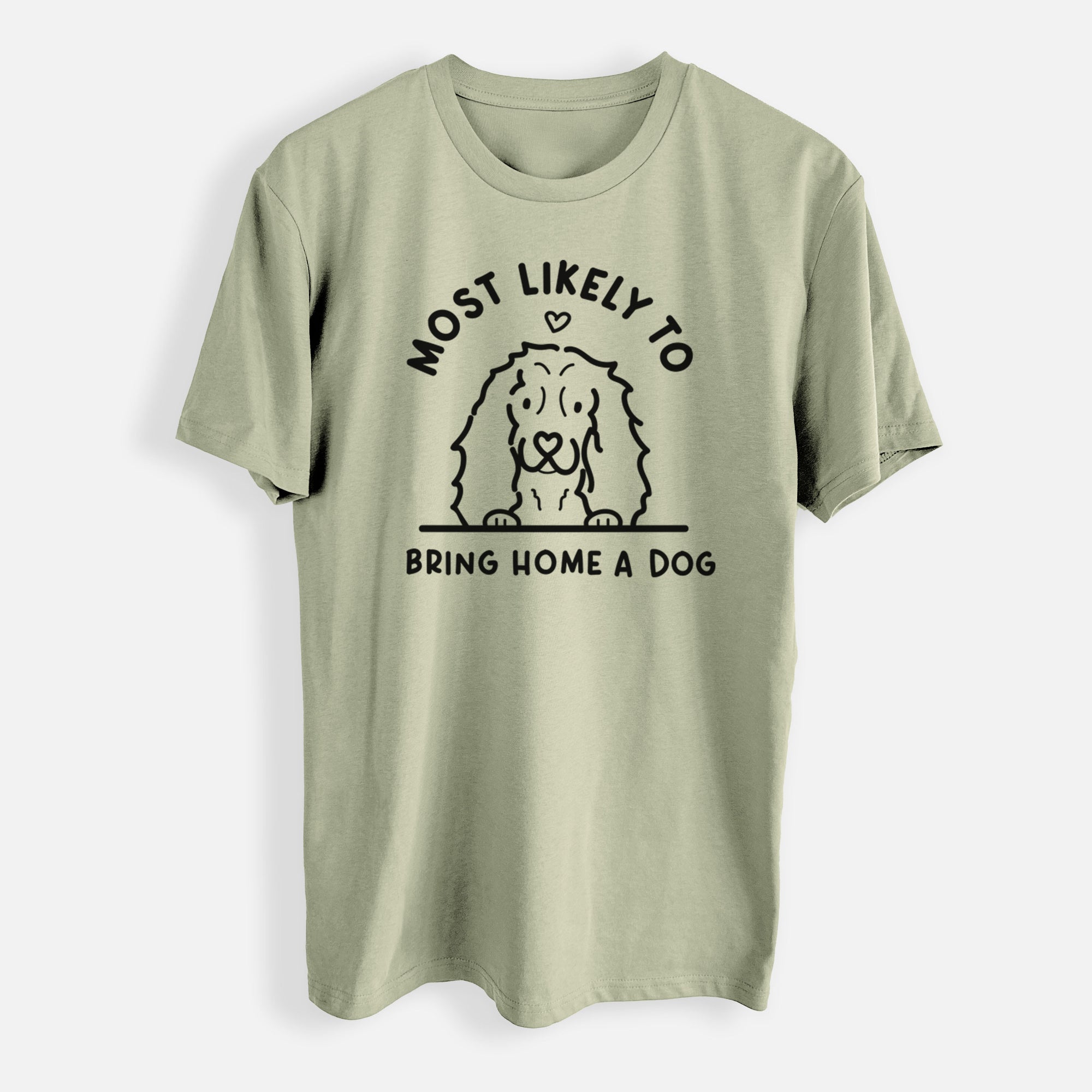 Most Likely to Bring Home a Dog - Cocker Spaniel - Mens Everyday Staple Tee