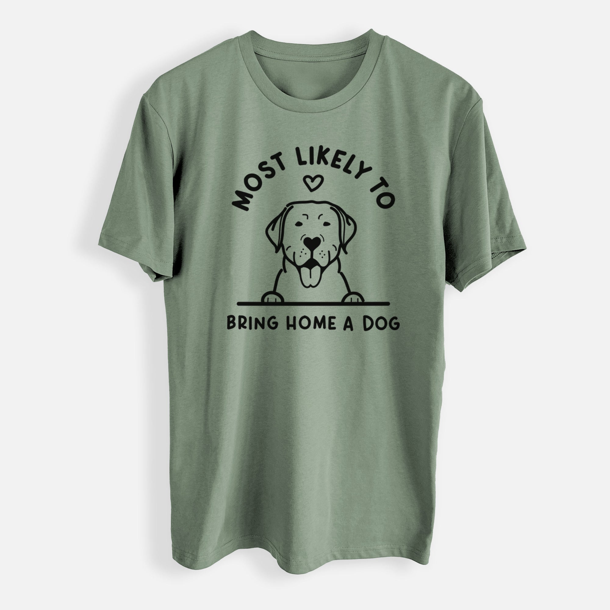 Most Likely to Bring Home a Dog - Labrador Retriever - Mens Everyday Staple Tee