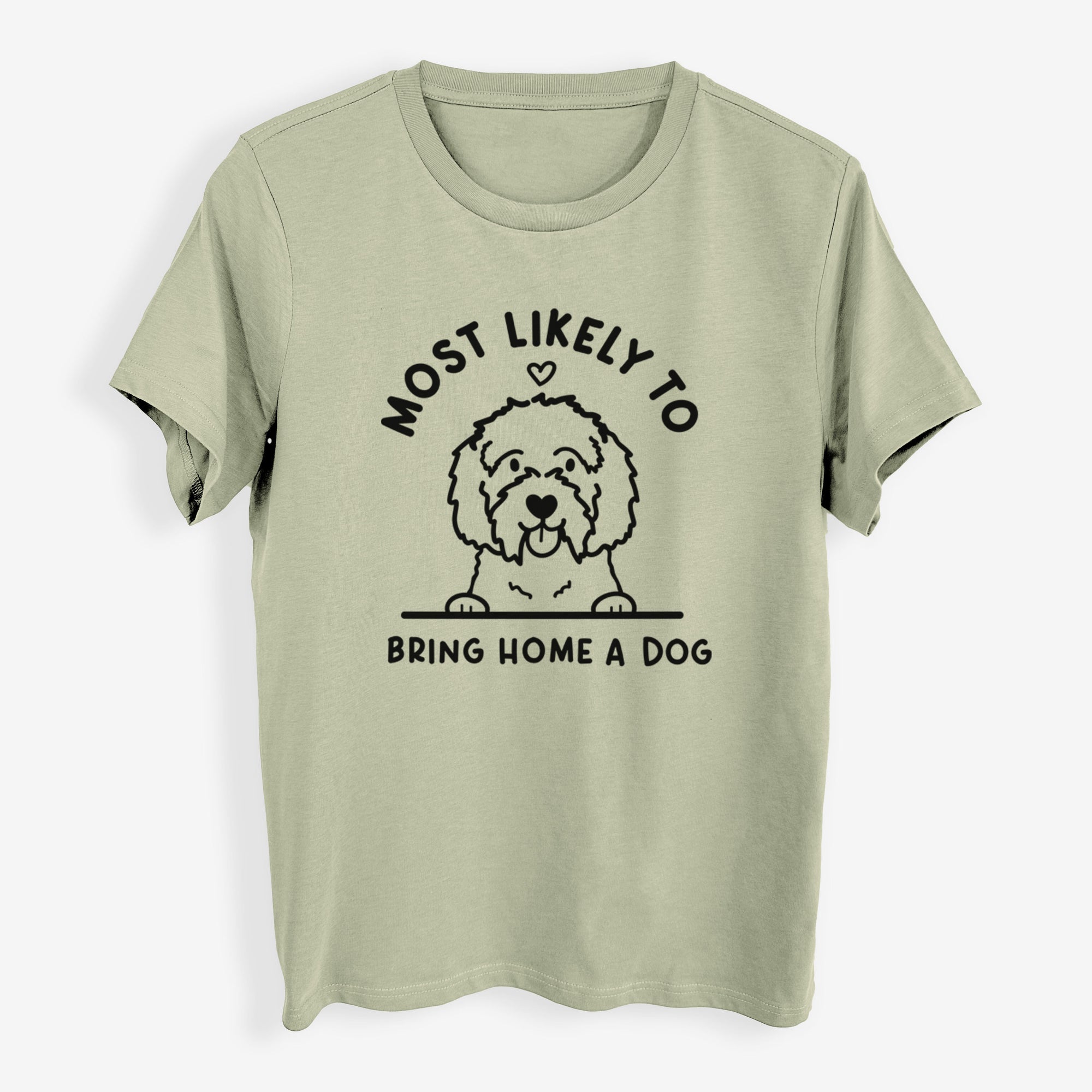 Most Likely to Bring Home a Dog - Maltipoo - Womens Everyday Maple Tee