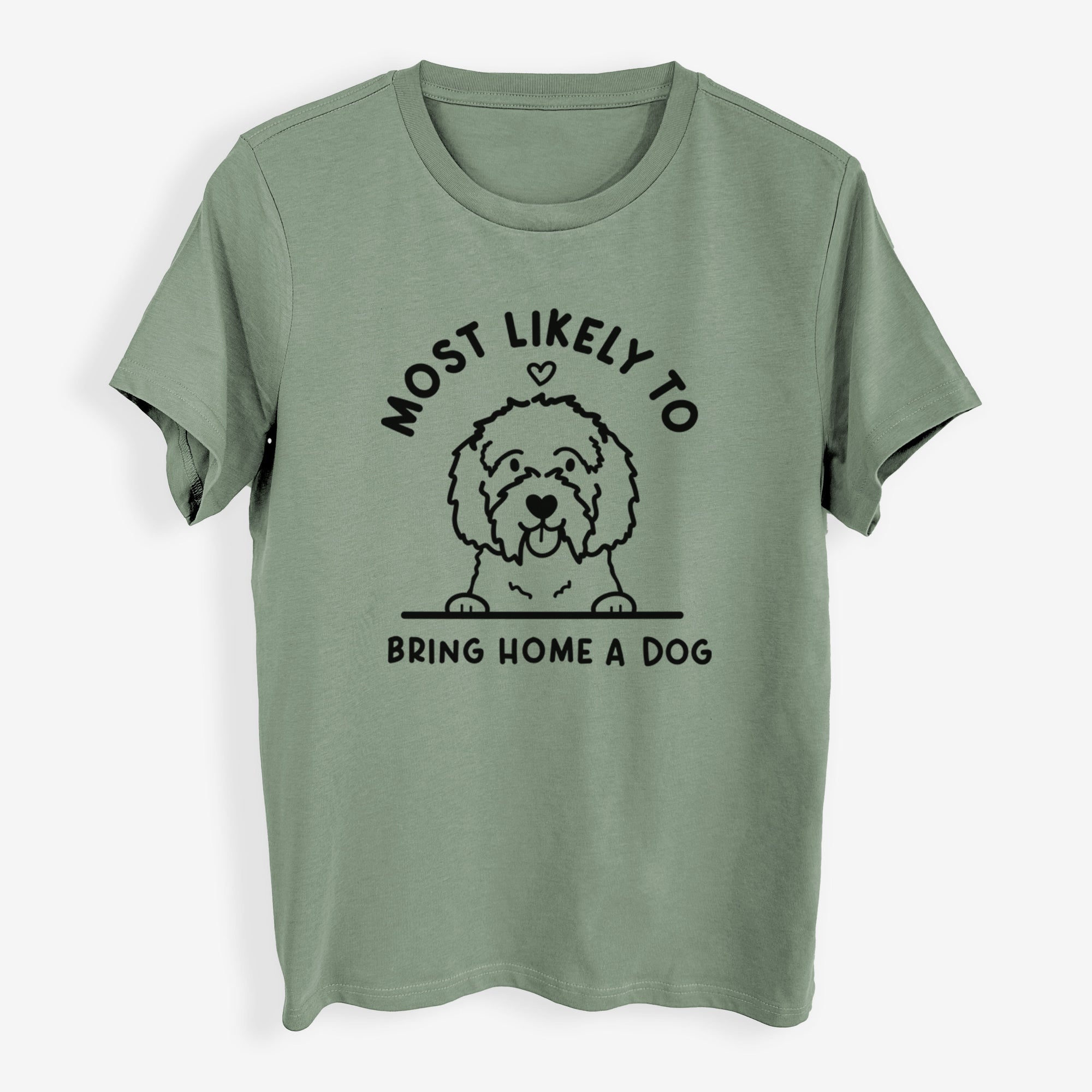 Most Likely to Bring Home a Dog - Maltipoo - Womens Everyday Maple Tee