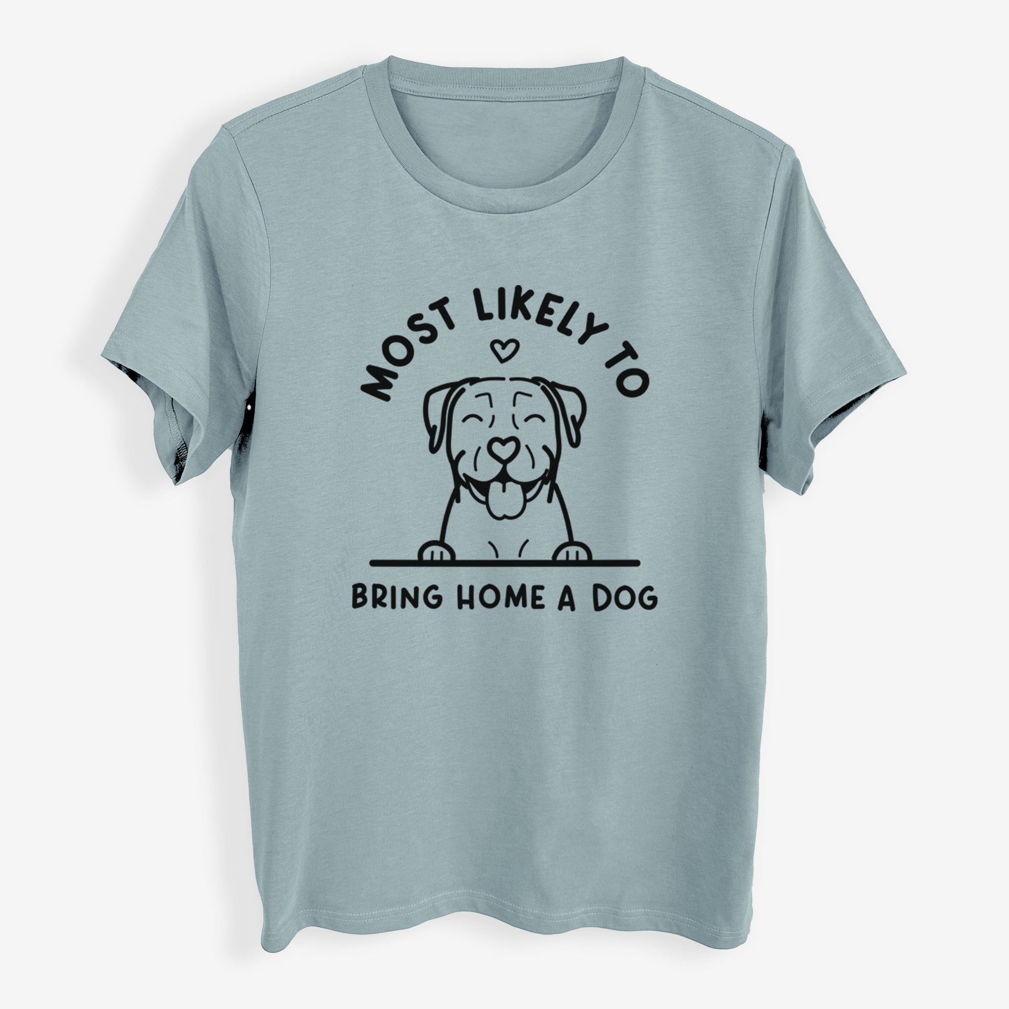 Most Likely to Bring Home a Dog - Pitbull - Womens Everyday Maple Tee