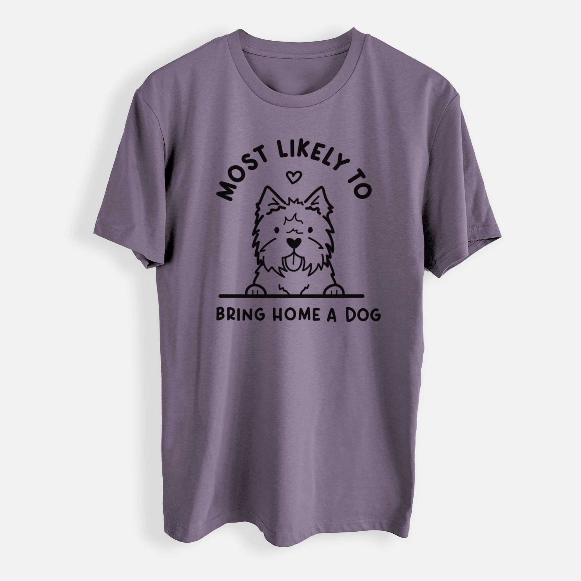 Most Likely to Bring Home a Dog - West Highland Terrier - Mens Everyday Staple Tee