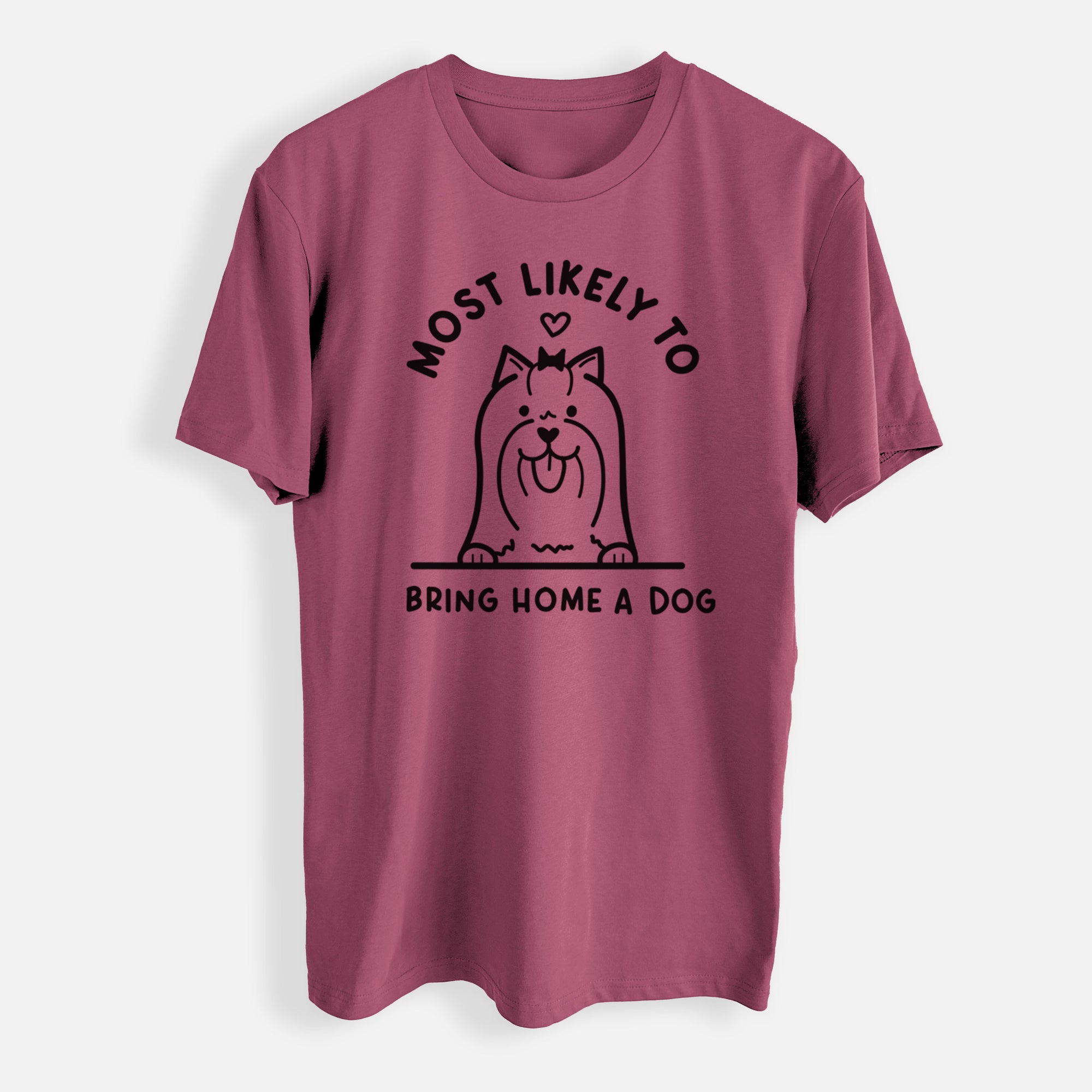 Most Likely to Bring Home a Dog - Yorkshire Terrier - Mens Everyday Staple Tee