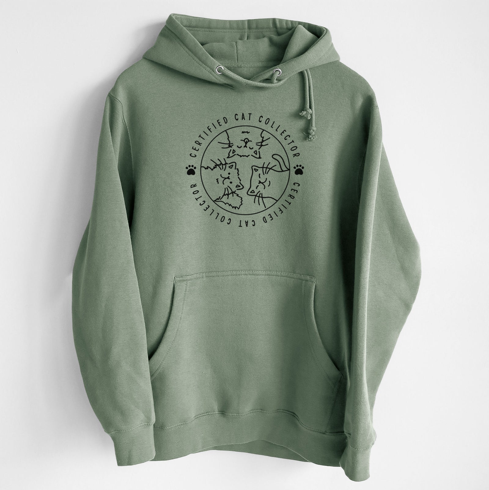 Certified Cat Collector - Heavyweight Fleece Hoodie