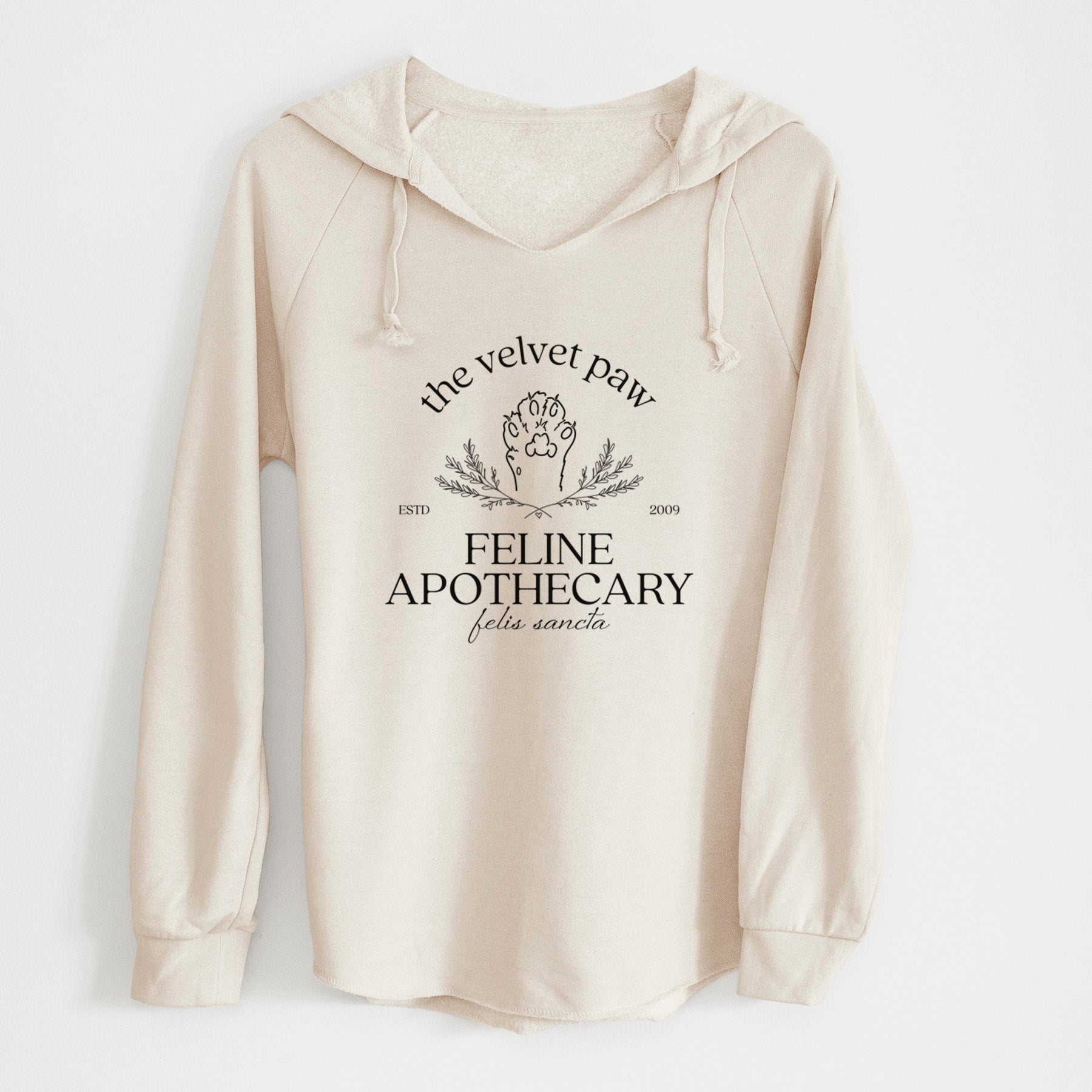 The Velvet Paw – Feline Apothecary - Cali Wave Hooded Sweatshirt