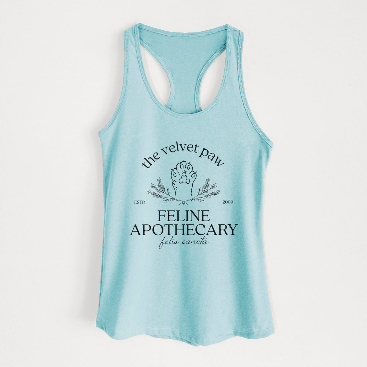 The Velvet Paw – Feline Apothecary - Women's Racerback Tanktop