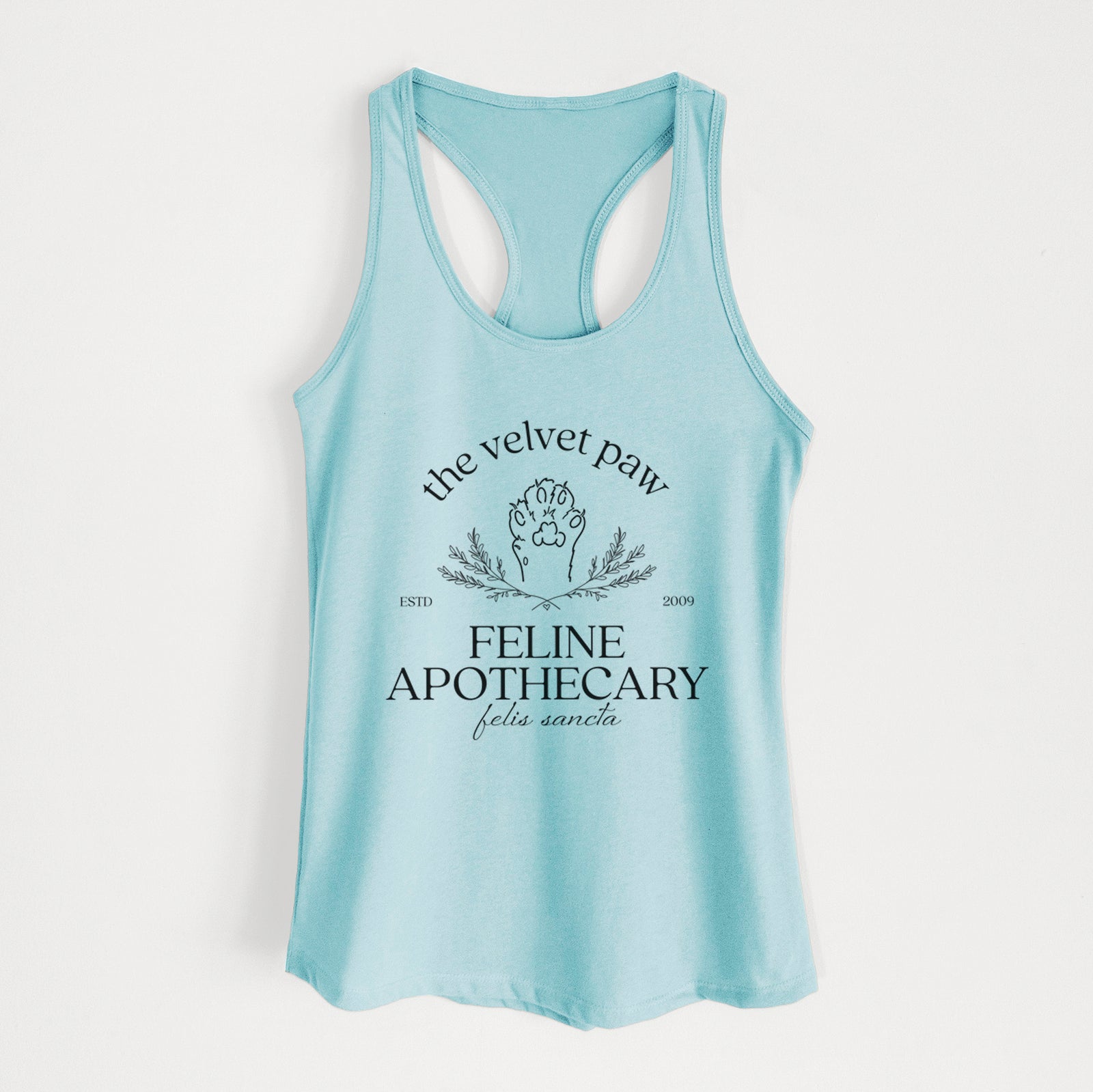 The Velvet Paw – Feline Apothecary - Women's Racerback Tanktop