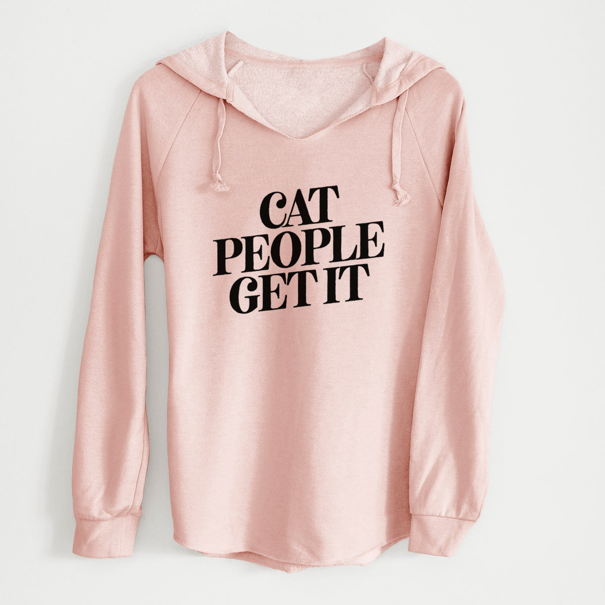 Cat People Get it - Cali Wave Hooded Sweatshirt