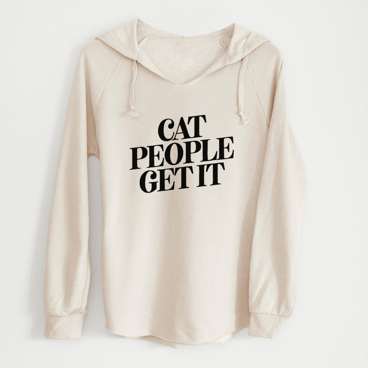 Cat People Get it - Cali Wave Hooded Sweatshirt