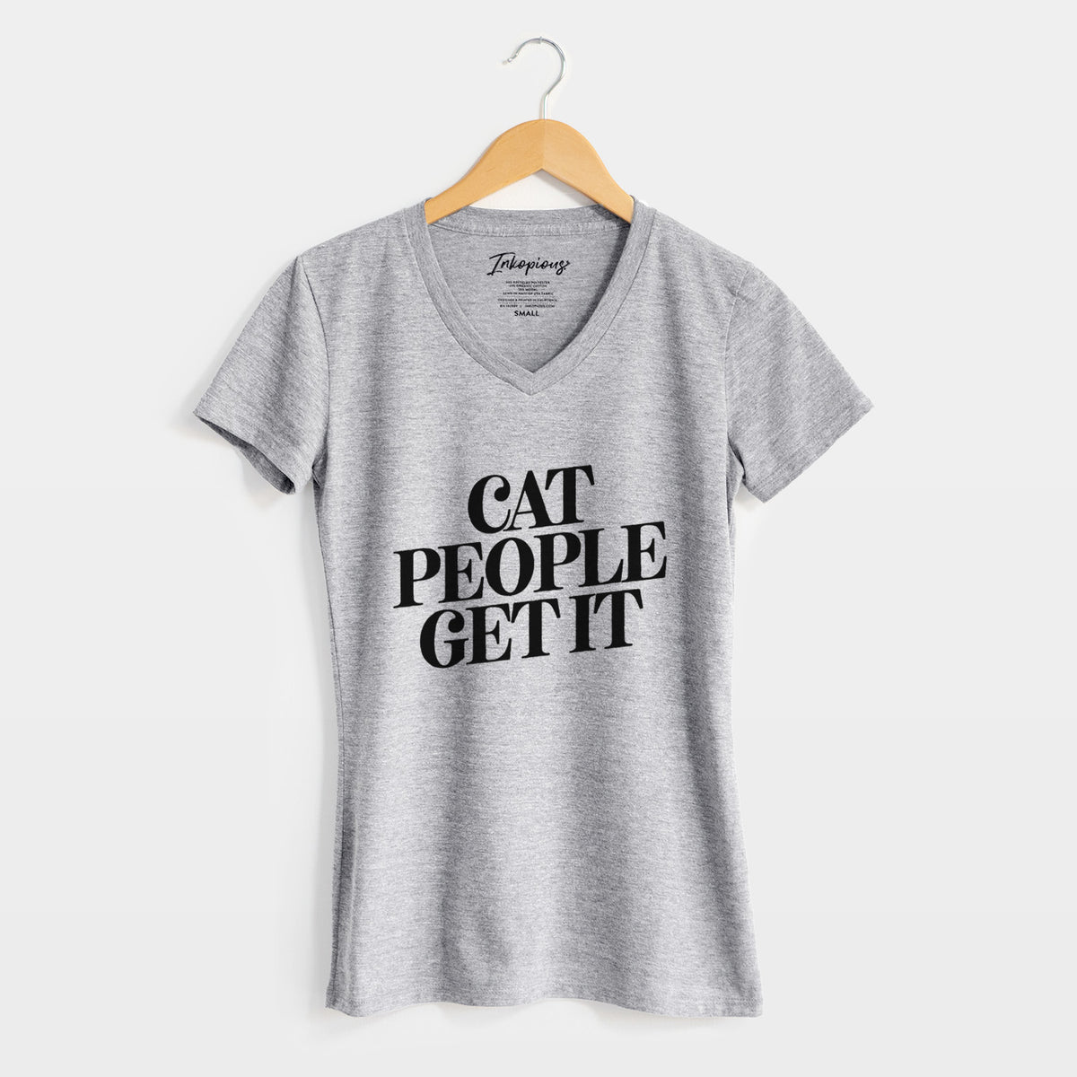 Cat People Get it - Women&#39;s Perfect V-neck Shirt