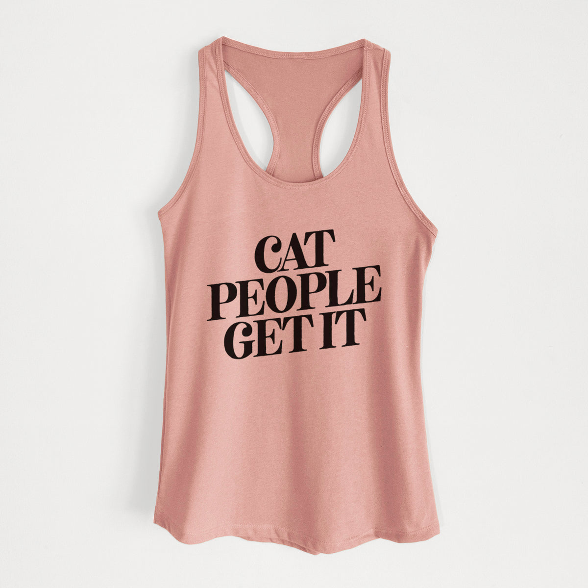 Cat People Get it - Women&#39;s Racerback Tanktop